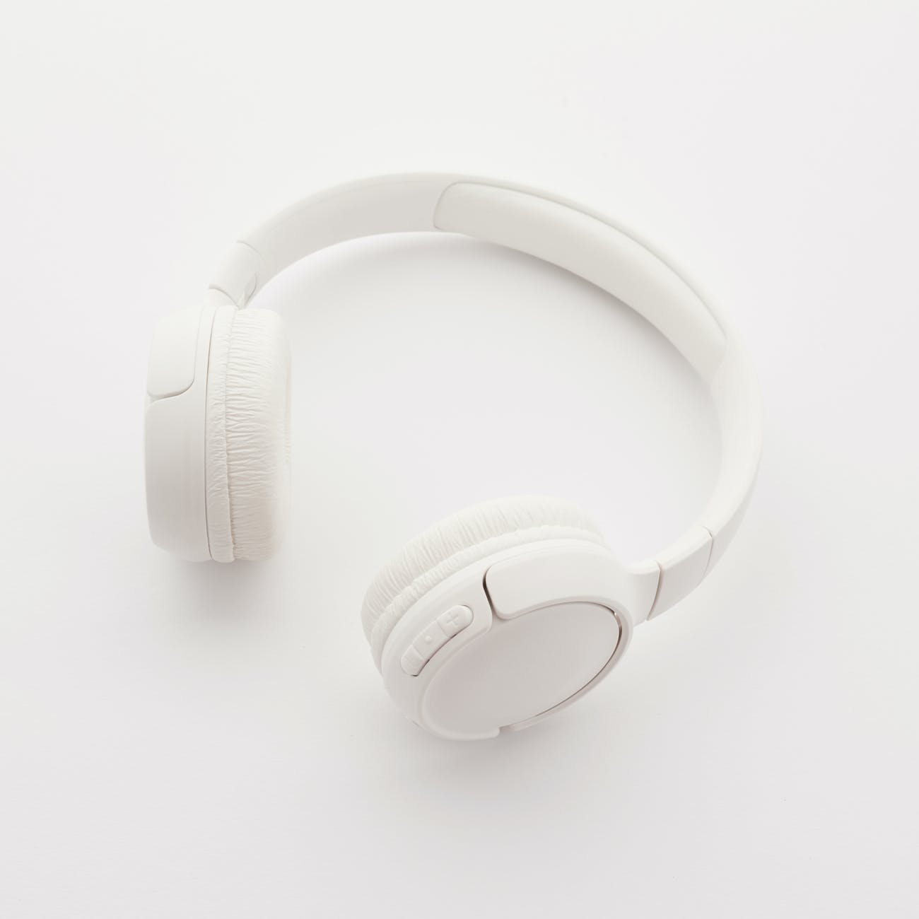 white headphones
